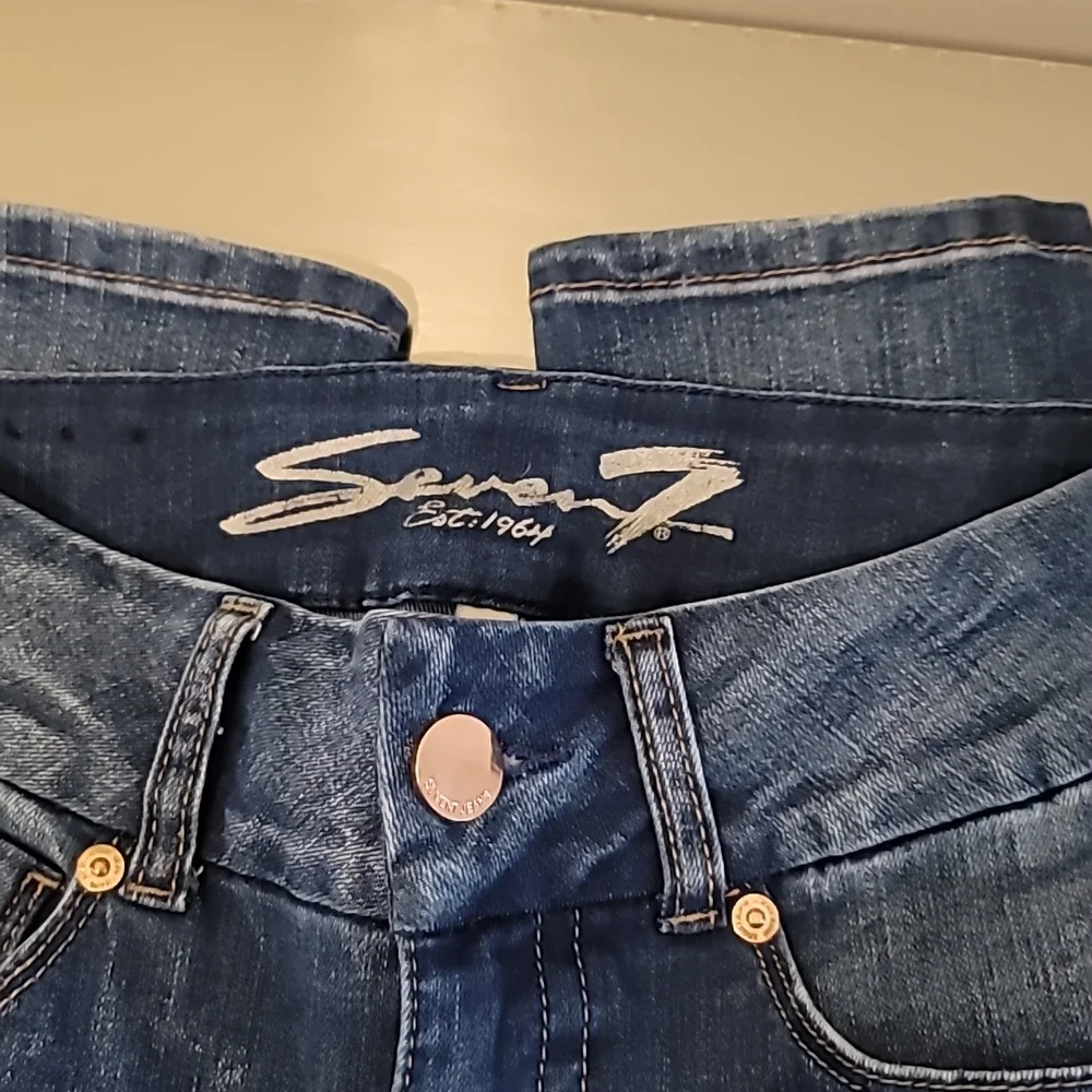 Seven 7 skinny tummyless ๐ jeans - Picture 9 of 10
